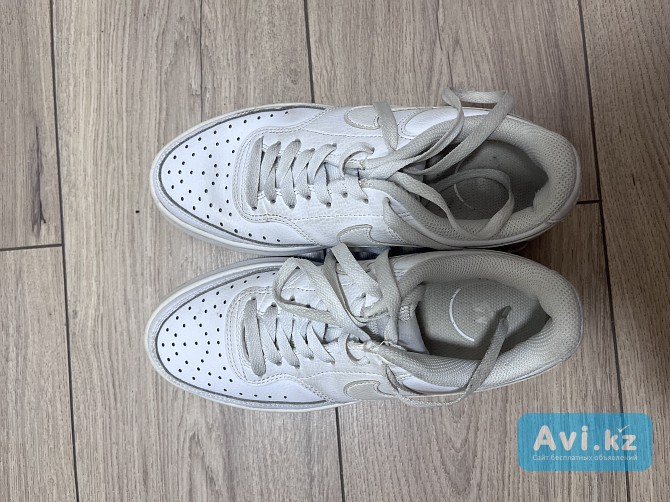 Кеды Nike Air Force 1 (белые) Алматы - изображение 1