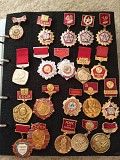 Коллекция значков Ссср в альбоме Хромтау