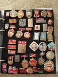 Коллекция значков Ссср в альбоме Хромтау