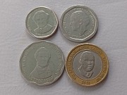 Набор 4 монеты Ямайки Хромтау