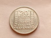 Франция 20 франков 1933.vf Хромтау