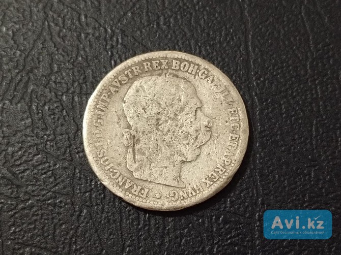 Австро Венгрия. 1 крона 1893. Vf Хромтау - изображение 1