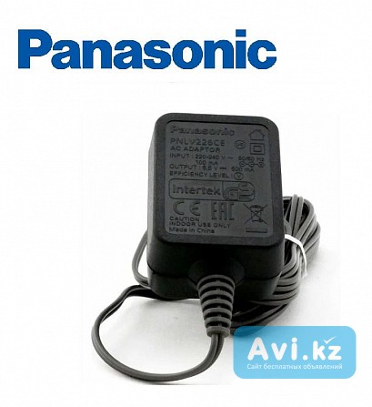 Блок питания радиотелефона Panasonic 5.5v-500ma Алматы - изображение 1