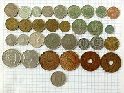 Набор 1 пенни Австралии Елизаветы 2 и др монеты Английских колонии Хромтау