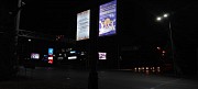 Резмещение рекламных щитов на придорожных столбах и опорах Алматы