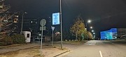 Резмещение рекламных щитов на придорожных столбах и опорах Алматы