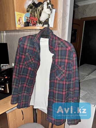 Клетчатая рубажка Gulls Slim Fit Размер L Павлодар - изображение 1