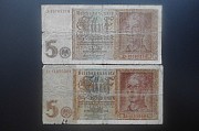 Германия 5 рейхсмарок 1942 (третий Рейх) цена за две Кокшетау