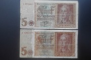 Германия 5 рейхсмарок 1942 (третий Рейх) Цена ЗА Две Кокшетау