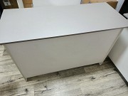Парта - стол 2-х и 1-местный серый б/у в хорошем состоянии. Длинные и короткие.торг возможен Караганда