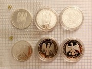 Фрг Юбилейные 10 марок. Серебро Хромтау