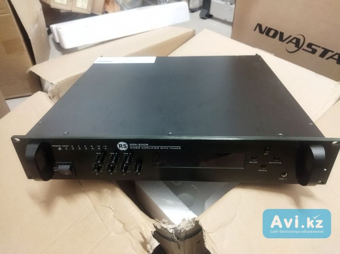 RS Audio Dpa-200 профессиональный микшер-усилитель мощности с встроенным FM Астана - изображение 1