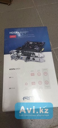 Rme Hdsp Madi профессиональная цифровая аудиоинтерфейсная карта (pci / Pcie) Астана - изображение 1