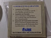 Германия памятная Медель Кёльн. Крупная Хромтау