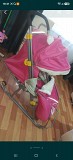 Продам детский стульчик, санки и коляску Усть-Каменогорск