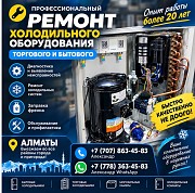 Профессиональный ремонт холодильников и холодильного оборудования в Алматы Алматы