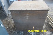 Продам б/у металлическую емкость с крышкой Талдыкорган