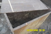 Продам б/у металлическую емкость с крышкой Талдыкорган