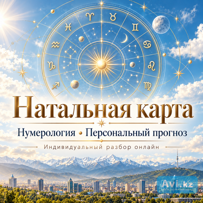 Натальная карта + нумерология | Персональный разбор и прогноз Алматы - изображение 1