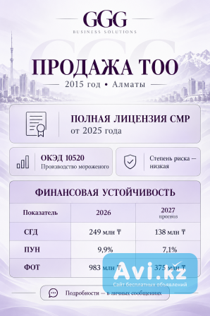Продажа Смр 3 с финкой Алматы - изображение 1