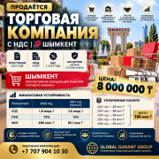 Продаётся Торговое Тоо С Сильной Финансовой Устойчивостью Алматы