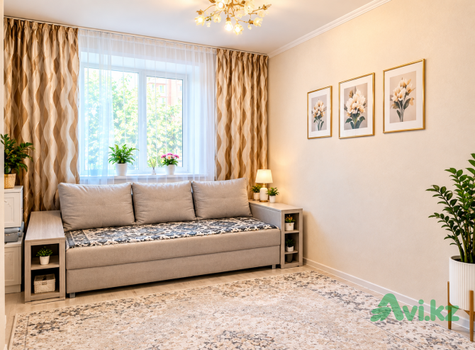 Продажа 2-комнатной квартиры, 46.6 кв.м Астана - изображение 1