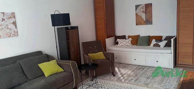 Аренда 1-комнатной квартиры помесячно, 45 кв.м⁠ Алматы - изображение 1
