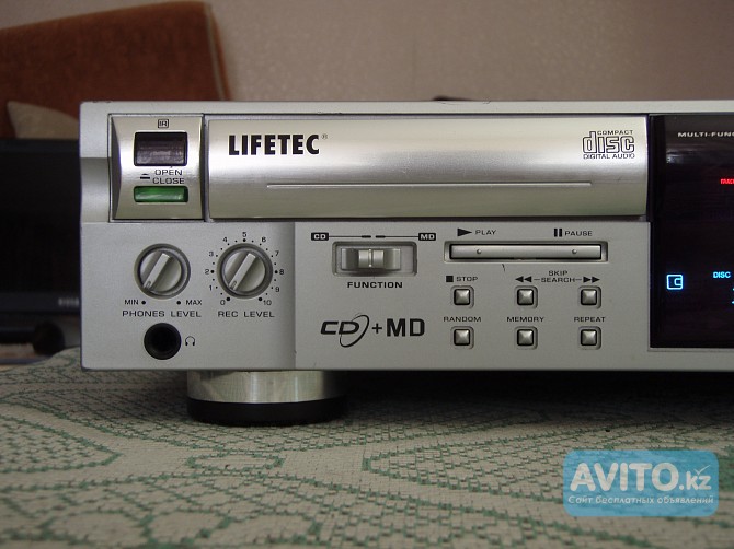 Lifetec lt-8964 2 in 1 cd-md Костанай - изображение 1