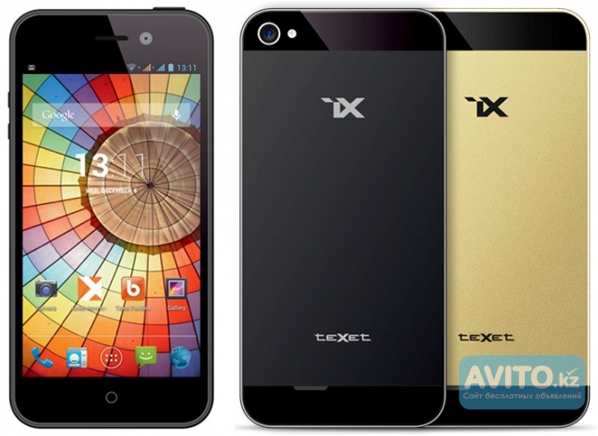 Продам Копии Iphone Модель: Texet Смартфон iX TM-4772 цвет черный, Алматы - изображение 1