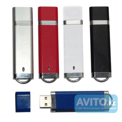 Продам USB флешка - пластиковая 512Mb (Белая / Черная) Алматы - изображение 1