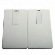 Продам USB флешки - пластиковые карты (визитки), 4GB (Белые) Алматы
