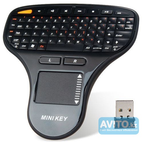 Беспроводная клавиатура + мышь, N5903 Mini 2.4GHz Wireless 71-Key Keyb Алматы - изображение 1