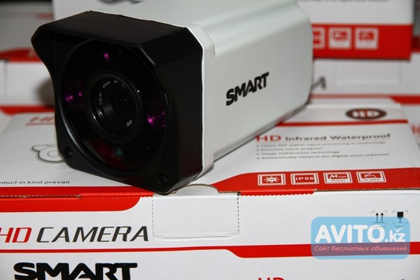 Продам уличная камера видеоаблюдения AHD, Full HD, модель Smart 9012 Алматы - изображение 1