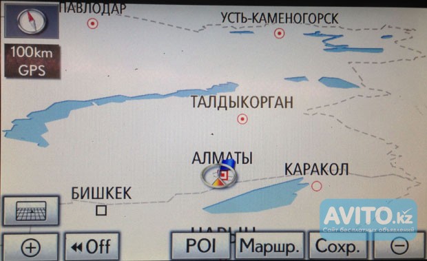 Карты Казахстана для Lexus и Toyota Алматы - изображение 1