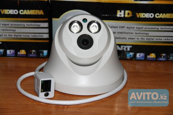 Продам IP Camera,1.3 MP, внутренняя, купольная, модель Smart 102 Алматы - изображение 1