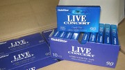 Аудиокассеты Gjldstar live-concert c-90 доставка из г.Алматы