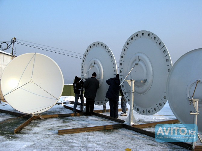 Установка и настройка комплектов спутникового оборудования Алматы - изображение 1