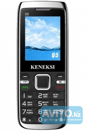 Продам Мобильный телефон Модель: Мобильный телефон Keneksi Q5 черный, Алматы - изображение 1