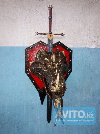 Кованая голова Дракона Степногорск - изображение 1