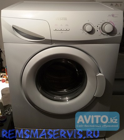 Срочно продаем стиральную машину Вестел (Vestel) AURA 800 T б/у Алматы - изображение 1