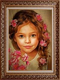 Детские портреты по фотографии маслом Усть-Каменогорск