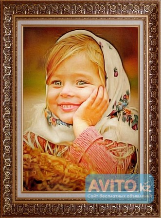 Детские портреты по фотографии маслом Усть-Каменогорск - изображение 1