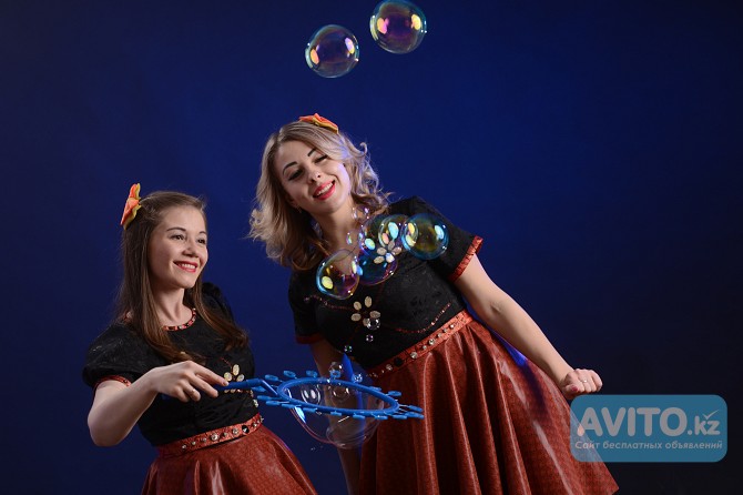 Шоу мыльных пузырей Астана - изображение 1