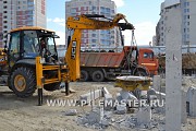 Сваерезка Pilemaster TII для распушения свай Астана