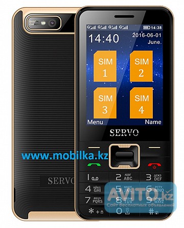 Продам Китайский 4-х симочный телефон Servo Алматы - изображение 1