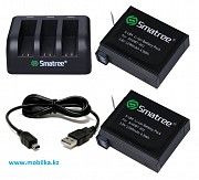 Продам комплект аккумуляторов для GoPro HERO 4 Lite, Smatree® SM-004 Алматы