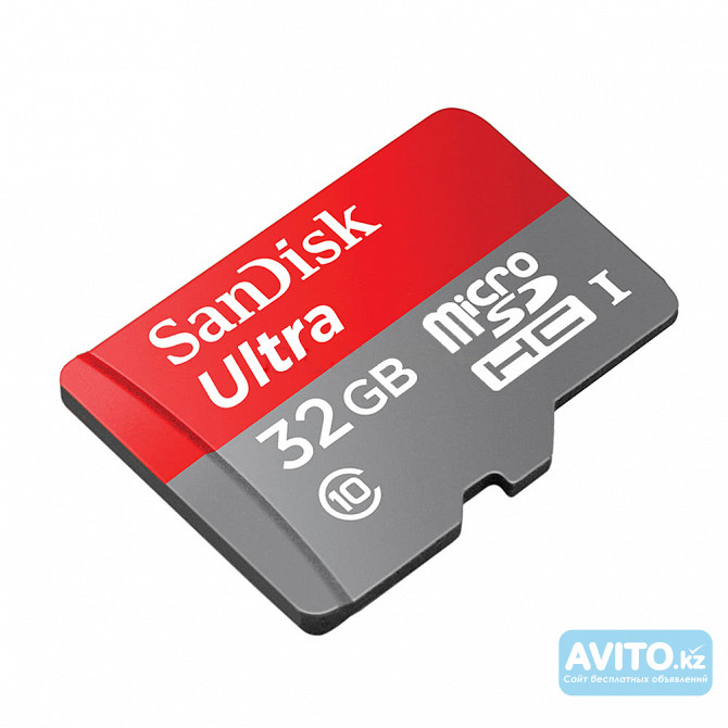 Карта памяти Sandisk Ultra A1 microsdhc 32gb Шымкент - изображение 1