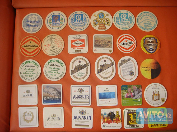 Коллекция пивных подставок, бирдекели 7000 шт Алматы - изображение 1