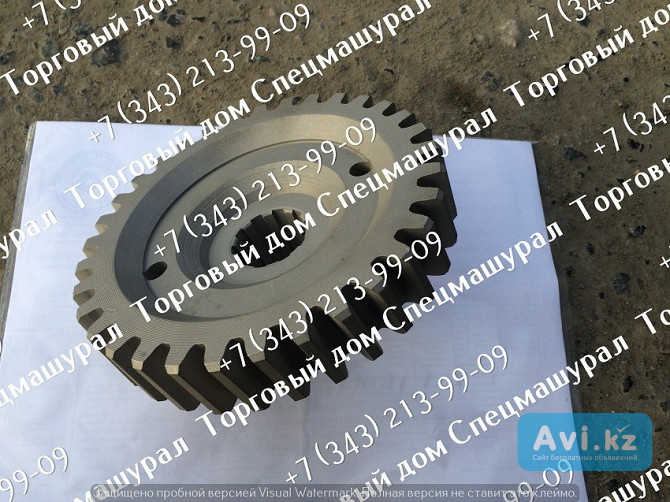 Шестерня ведомая БМ-205Д.20.22.014 для БМ-205Д, БКМ-317А Алматы - изображение 1