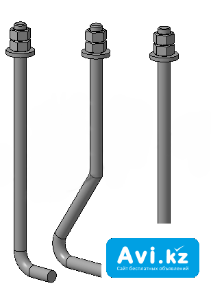 Анкерные фундаментные болты в Алматы Алматы - изображение 1